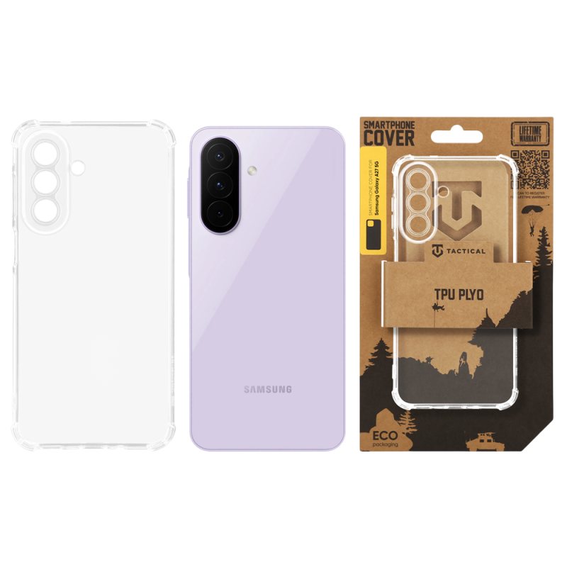 Tactical TPU Plyo Kryt pro Samsung Galaxy A27 5G Transparent 