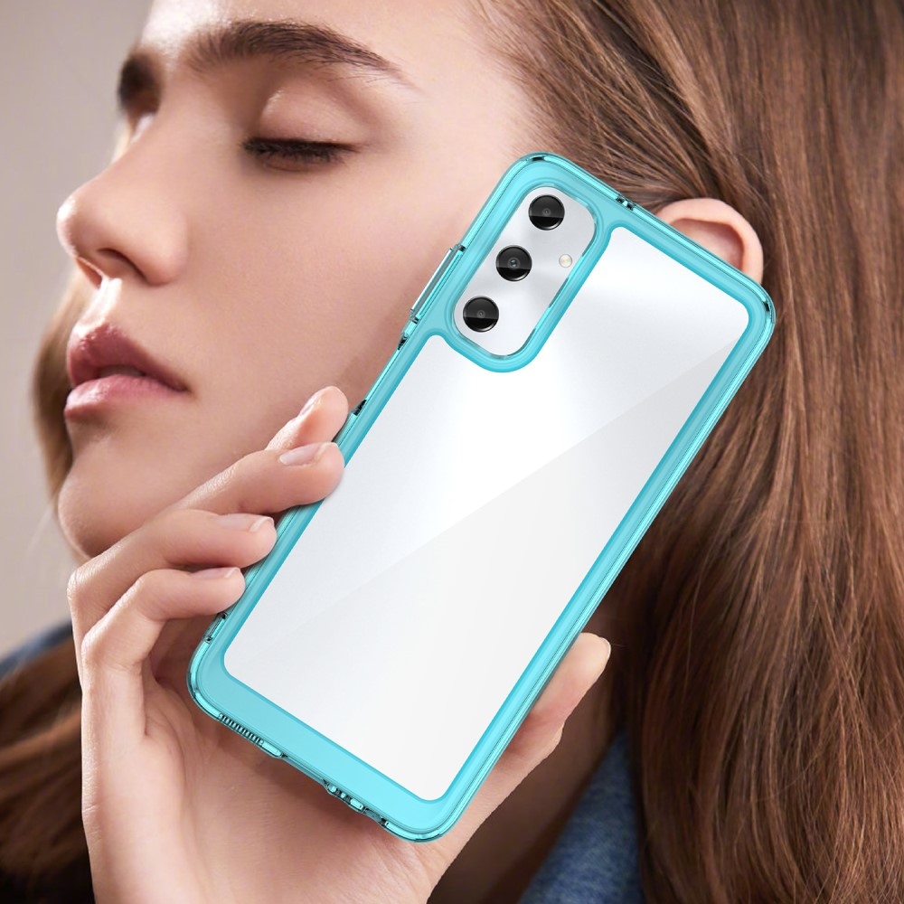 Gelový obal s pevnými zády na Samsung Galaxy A05s - světlemodrý