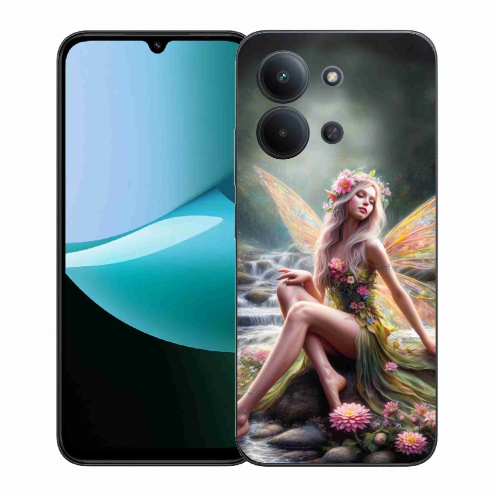 Gelový kryt mmCase na Xiaomi Redmi 15C 4G (171mm)/Poco C85 4G (171mm) - motýlí žena 1