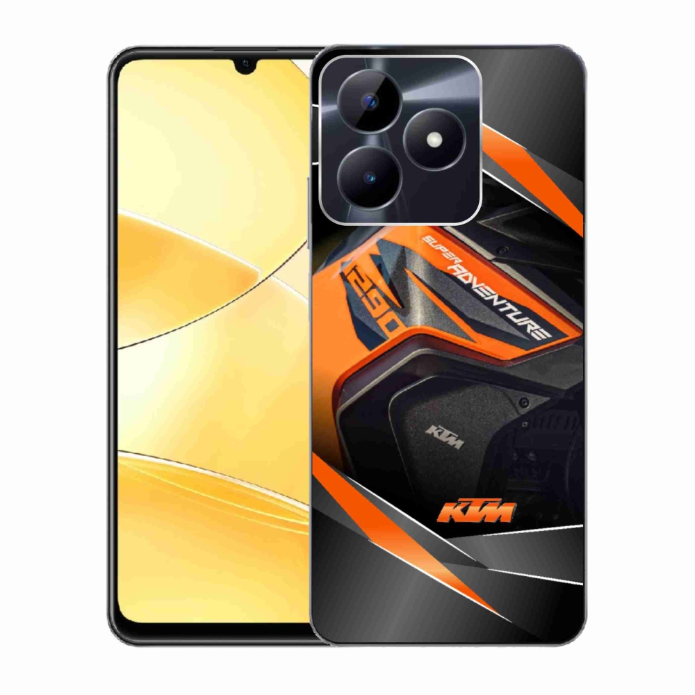 Gelový kryt mmCase na Realme C51/C53 - motorka ktm