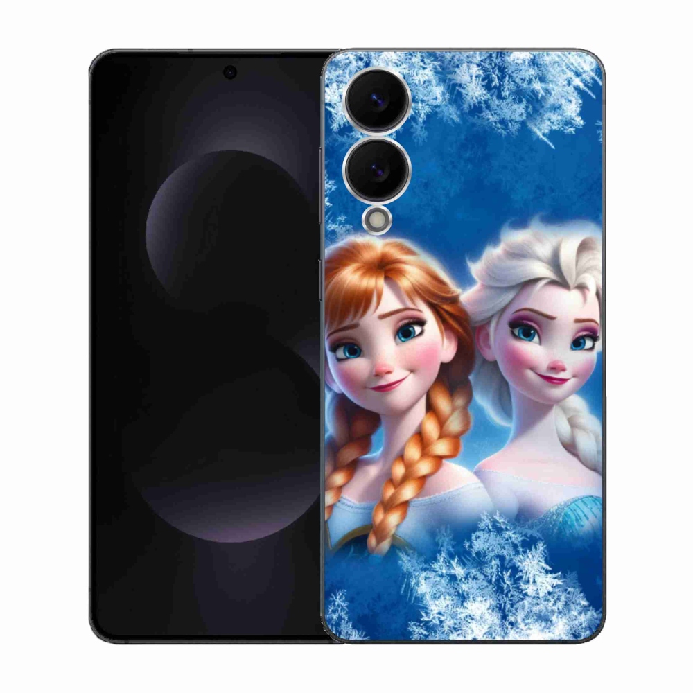 Gelový kryt mmCase na Samsung Galaxy S25 Edge - ledové království 2
