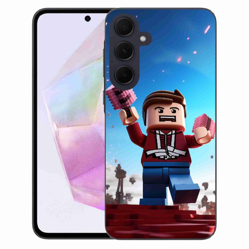 Gelový kryt mmCase na Samsung Galaxy A35 5G - roblox 2