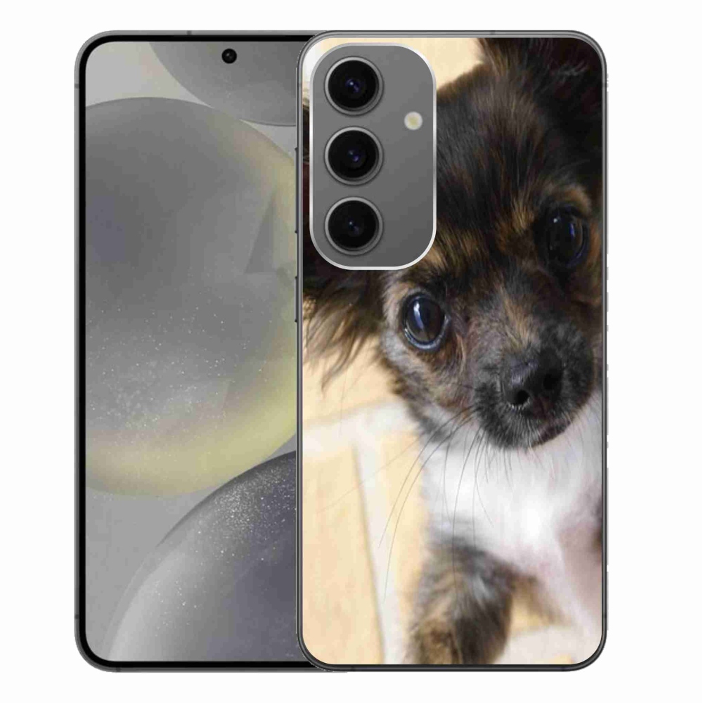 Gelový obal mmCase na Samsung Galaxy S24+ - čivava 2