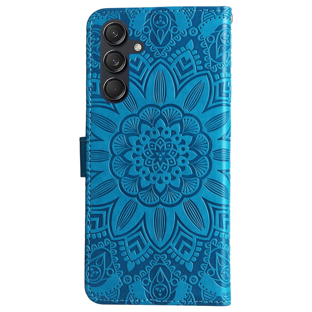 Sunflower knížkové pouzdro na Samsung Galaxy M55 5G - modré