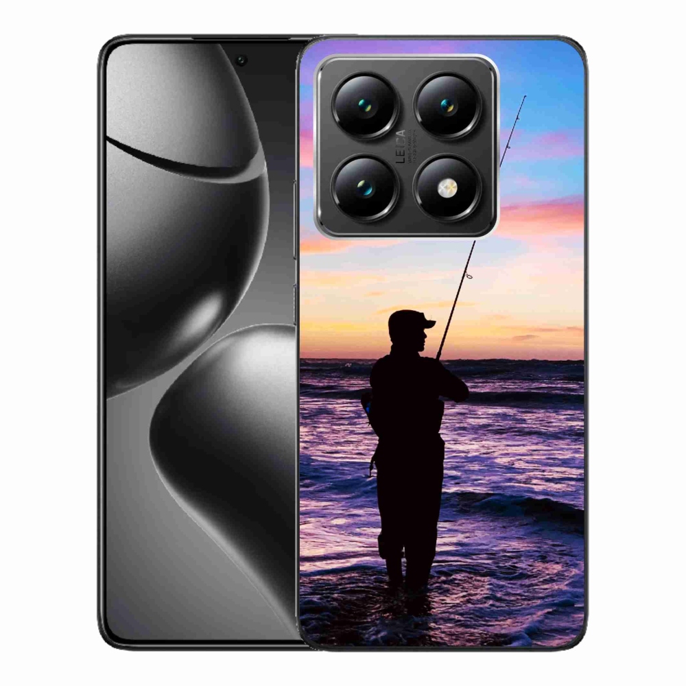 Gelový kryt mmCase na Xiaomi 14T - rybaření 1
