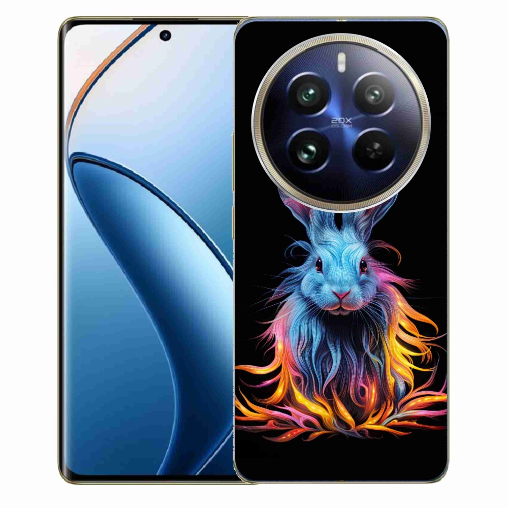 Gelový kryt mmCase na Realme 12 Pro 5G/12 Pro+ 5G - abstraktní zajíc
