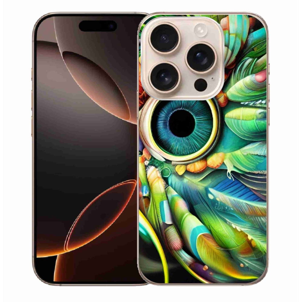 Gelový kryt mmCase na iPhone 16 Pro Max - abstraktní motiv 18