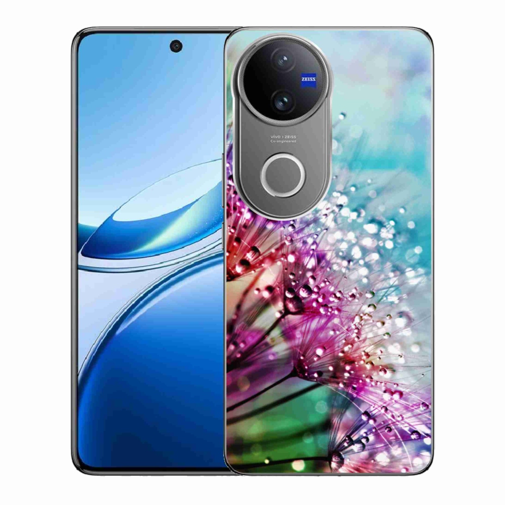 Gelový kryt mmCase na Vivo V50 5G - barevné květy