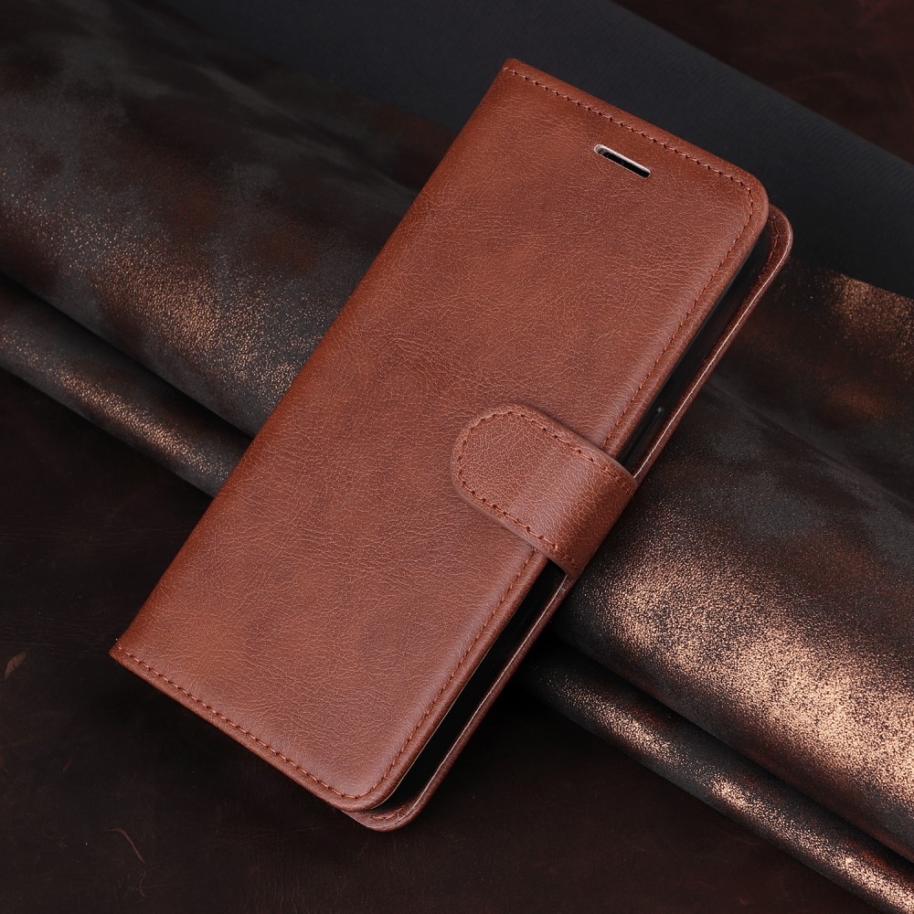 Wallet knížkové pouzdro na Xiaomi Redmi A5 (173.45x79.35x8.45mm) - hnědé