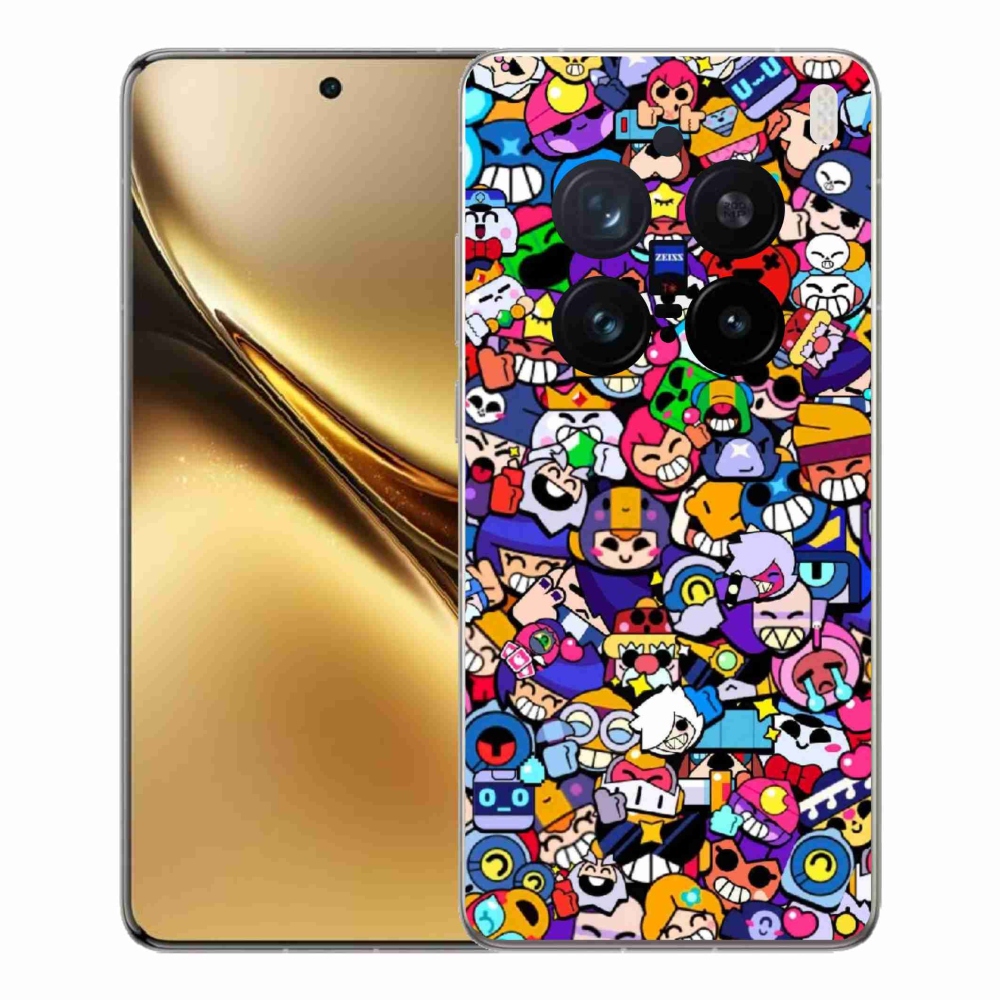 Gelový kryt mmCase na Vivo X200 Pro 5G - brawl stars 2