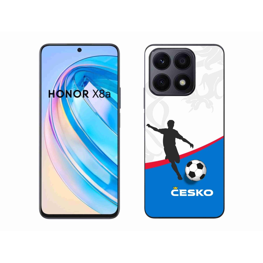 Gelový kryt mmCase na Honor X8a - fotbal Česko 1