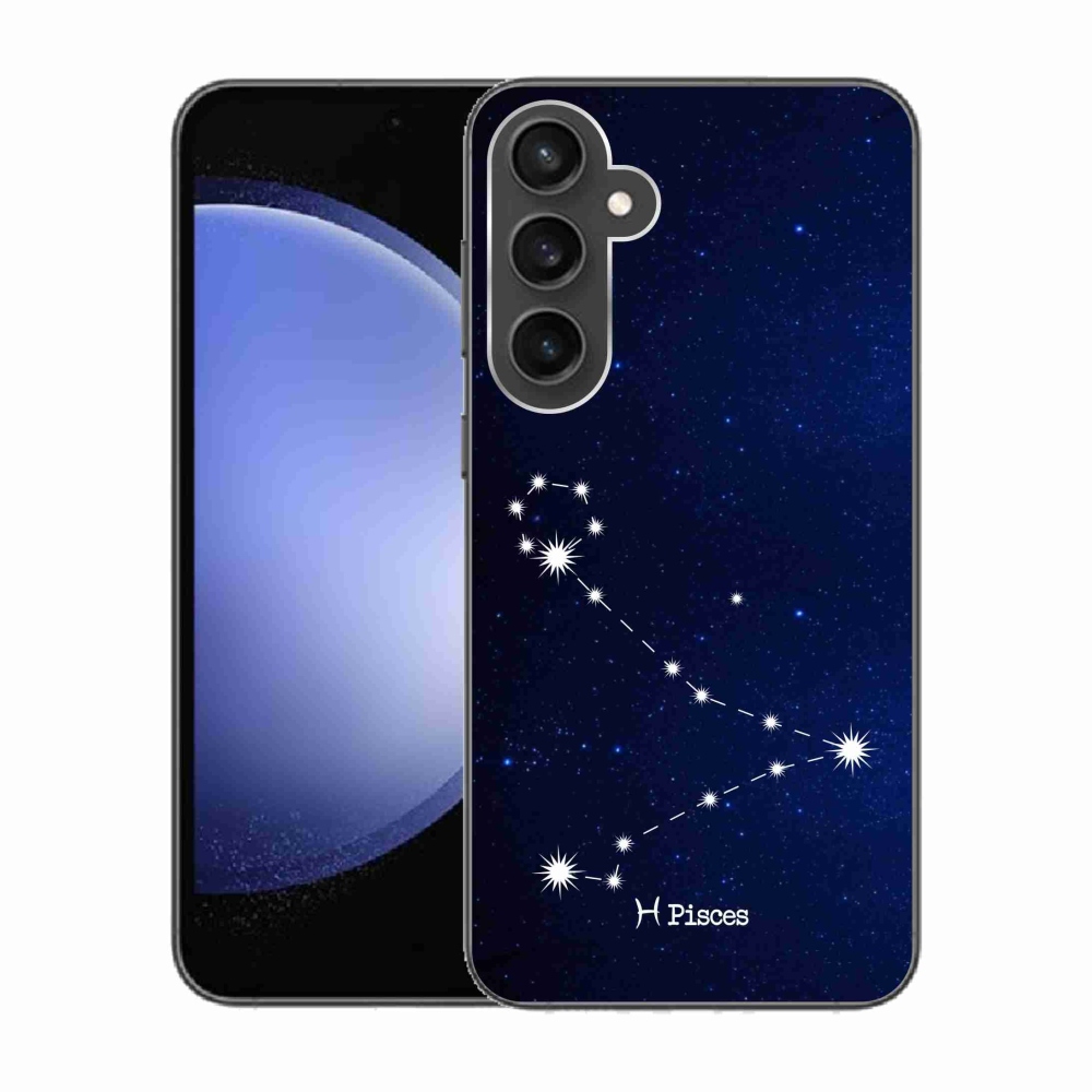 Gelový kryt mmCase na Samsung Galaxy S23 FE - souhvězdí Ryby