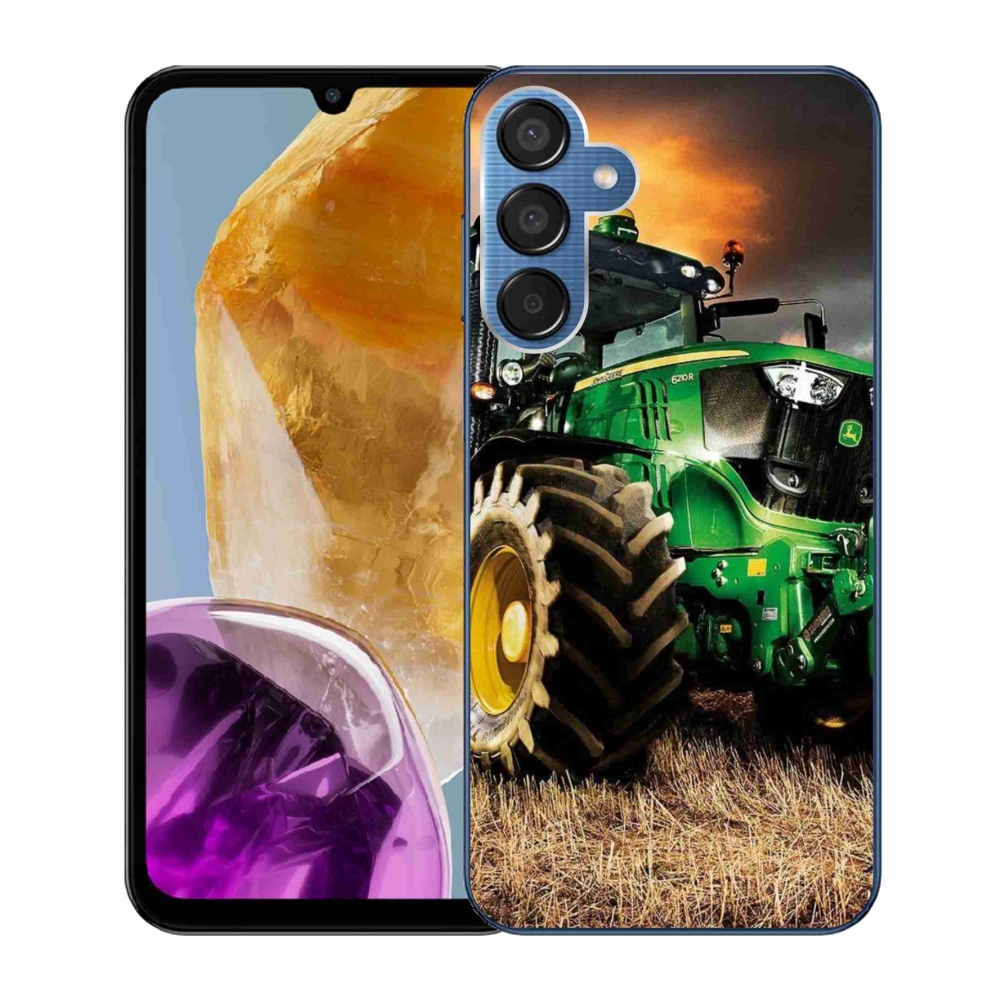 Gelový kryt mmCase na Samsung Galaxy M15 5G - traktor