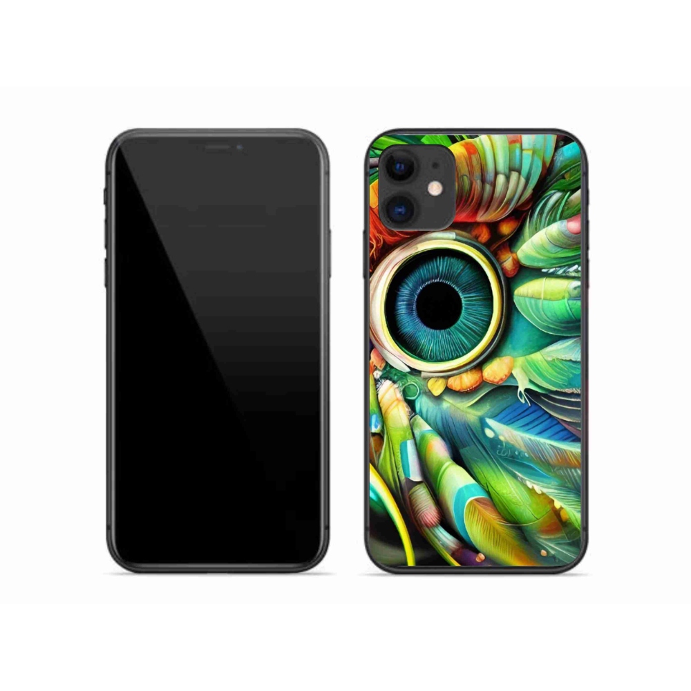 Gelový kryt mmCase na iPhone 11 - abstraktní motiv 18