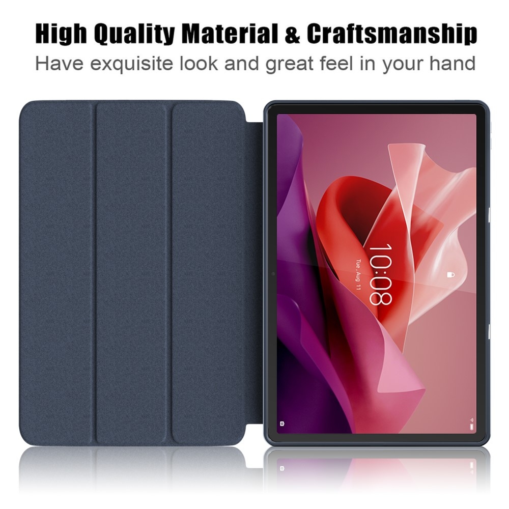Case chytré zavírací pouzdro na tablet Lenovo Tab P12 - tmavěmodré