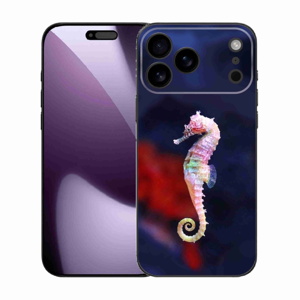 Gelový kryt mmCase na iPhone 17 Pro Max - mořský koník