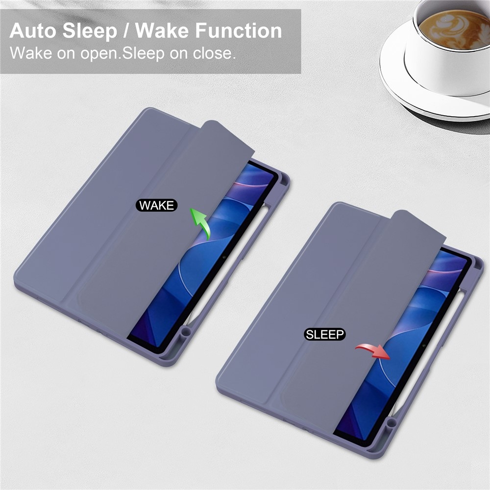 Case chytré zavírací pouzdro na tablet Xiaomi Redmi Pad 2 - fialové