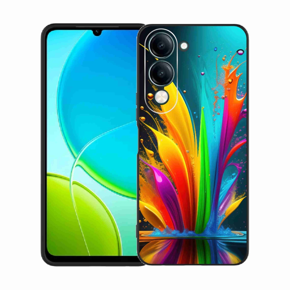 Gelový kryt mmCase na Vivo Y29s 5G - abstraktní motiv 1