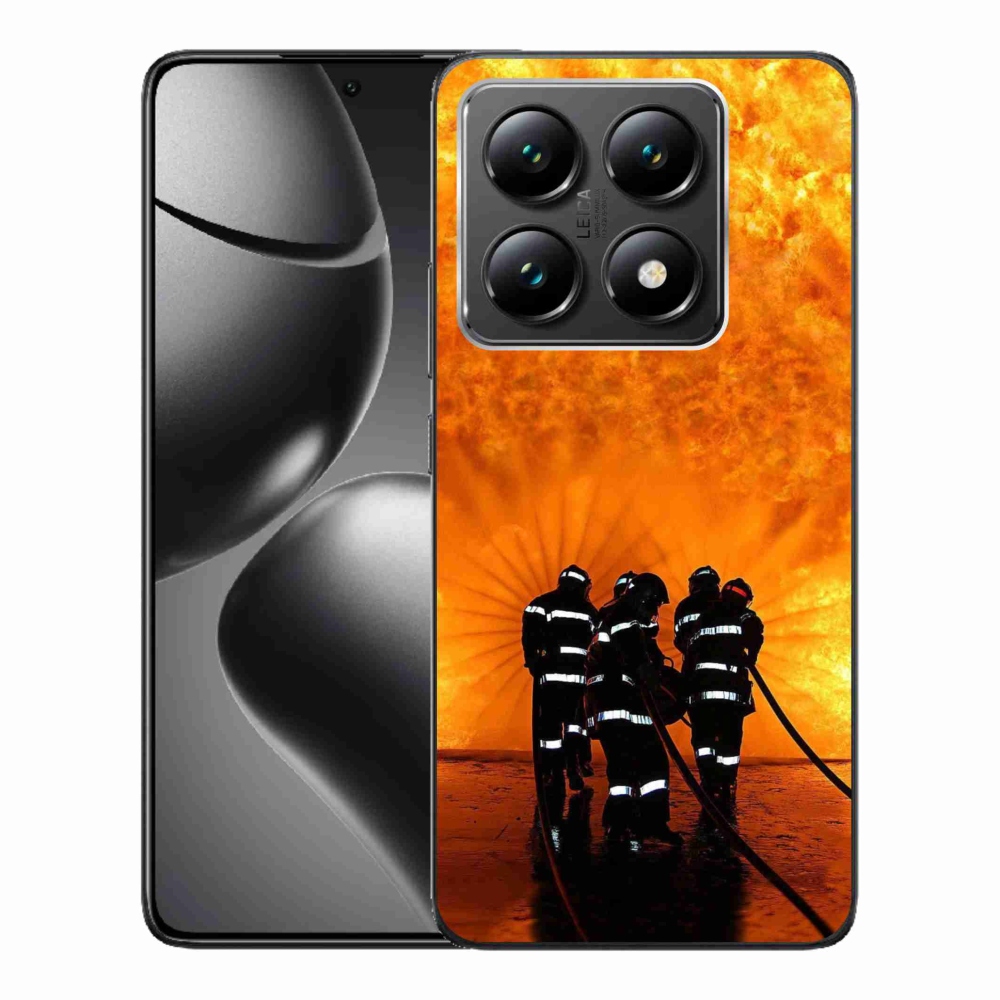 Gelový kryt mmCase na Xiaomi 14T - požár