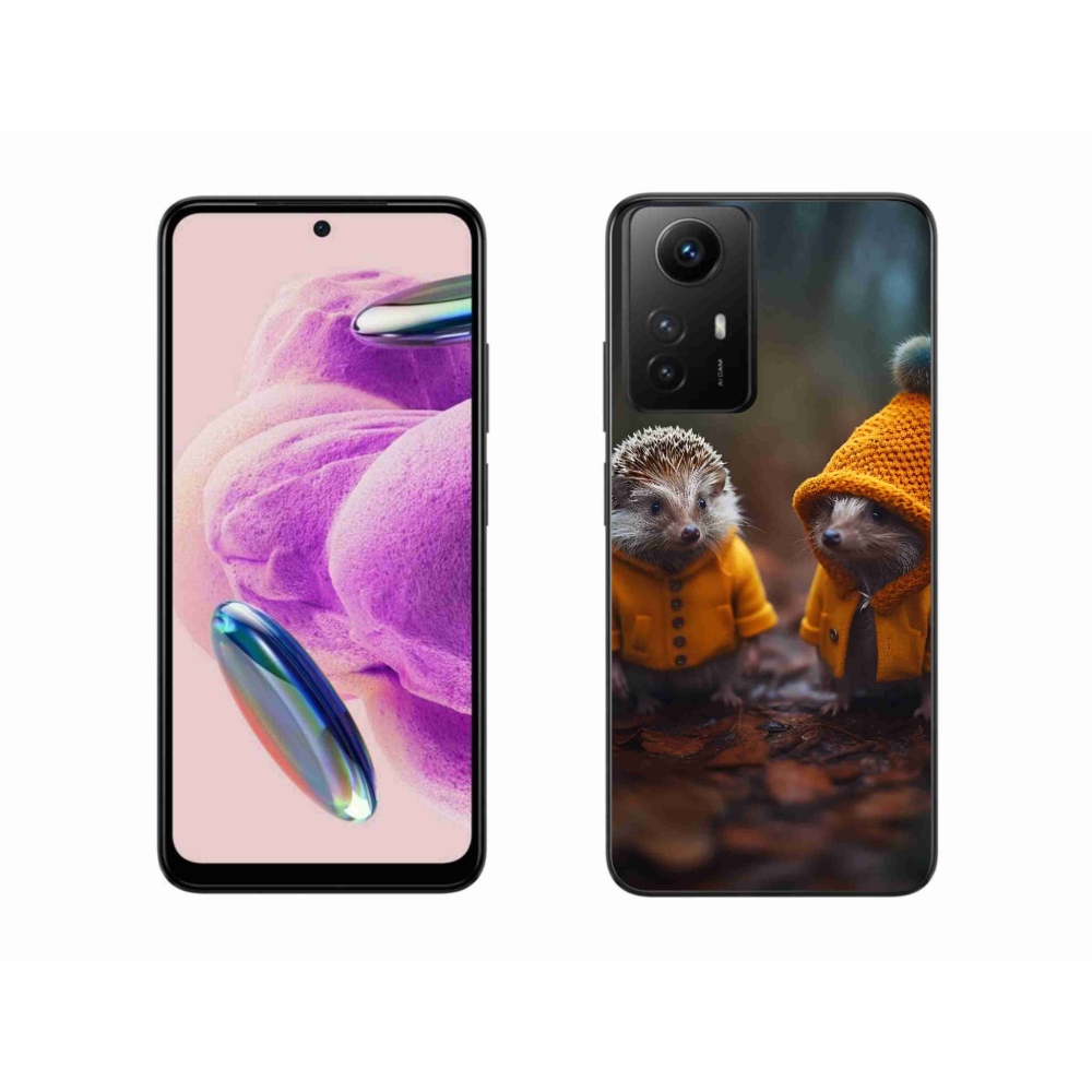 Gelový kryt mmCase na Xiaomi Redmi Note 12S - ježci