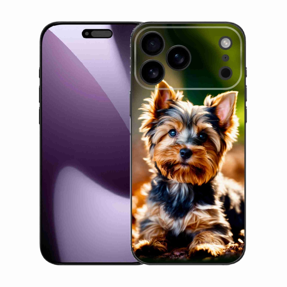 Gelový kryt mmCase na iPhone 17 Pro Max - jorkšír 10