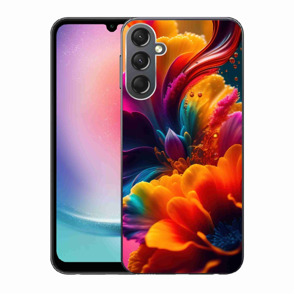 Gelový kryt mmCase na Samsung Galaxy A24 - abstraktní motiv 2