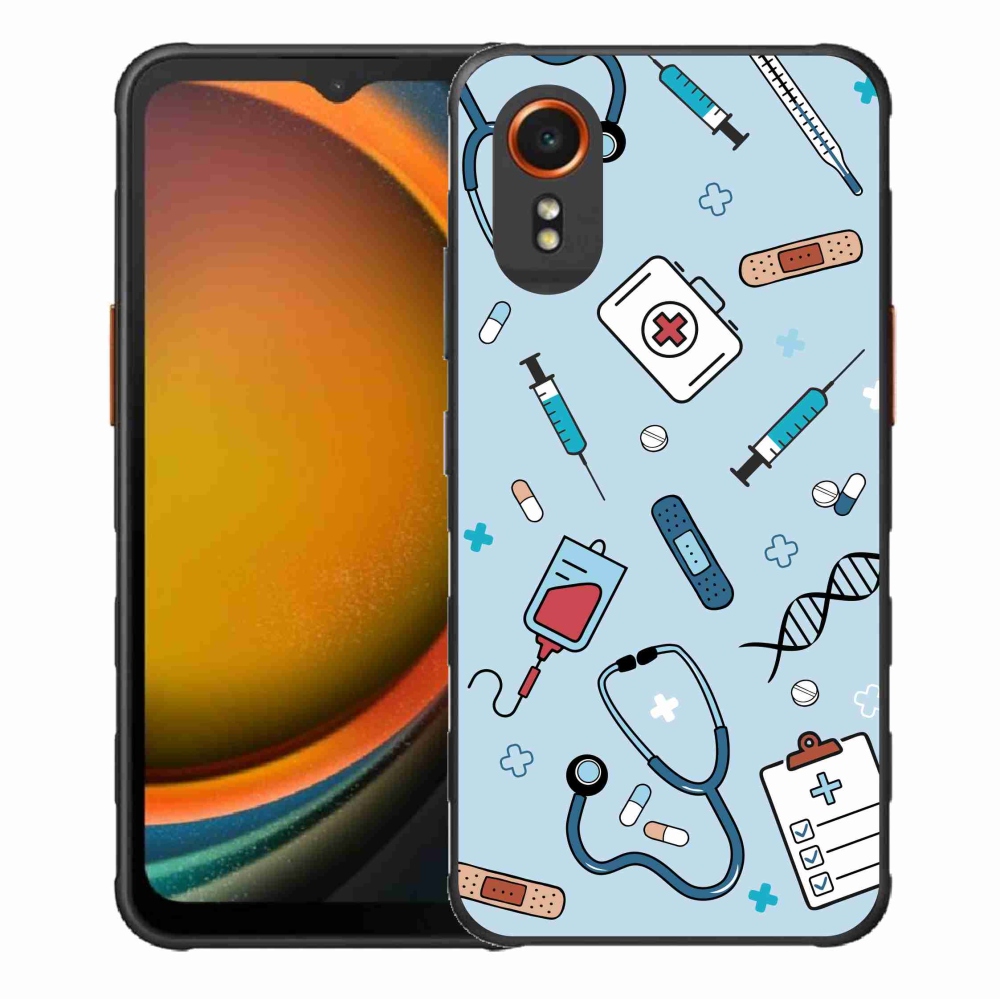 Gelový kryt mmCase na Samsung Galaxy Xcover 7 - zdravotnictví 1