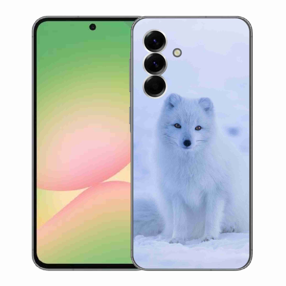 Gelový kryt mmCase na Samsung Galaxy A56 5G - polární liška