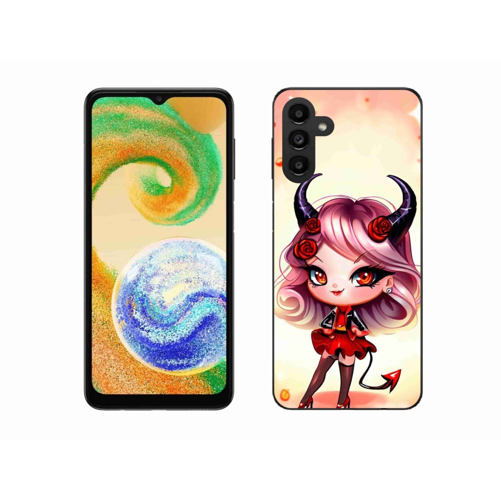 Gelový kryt mmCase na Samsung Galaxy A04s (164.7x76.7x9.1mm) - kreslená čertice