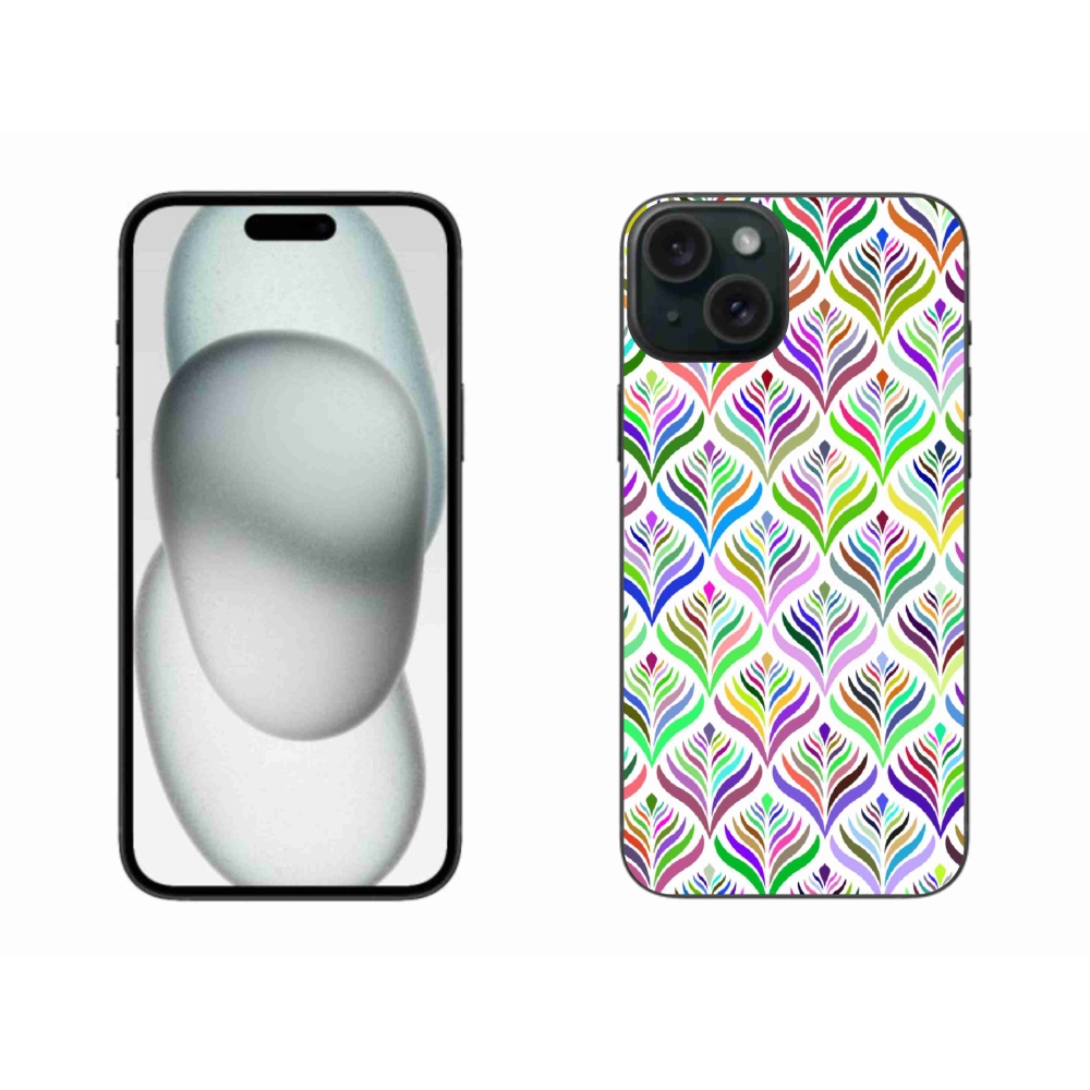Gelový kryt mmCase na iPhone 15 Plus - abstrakt 15