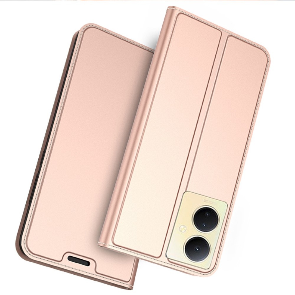 DUX knížkové pouzdro na Vivo V29 Lite 5G - růžovozlaté