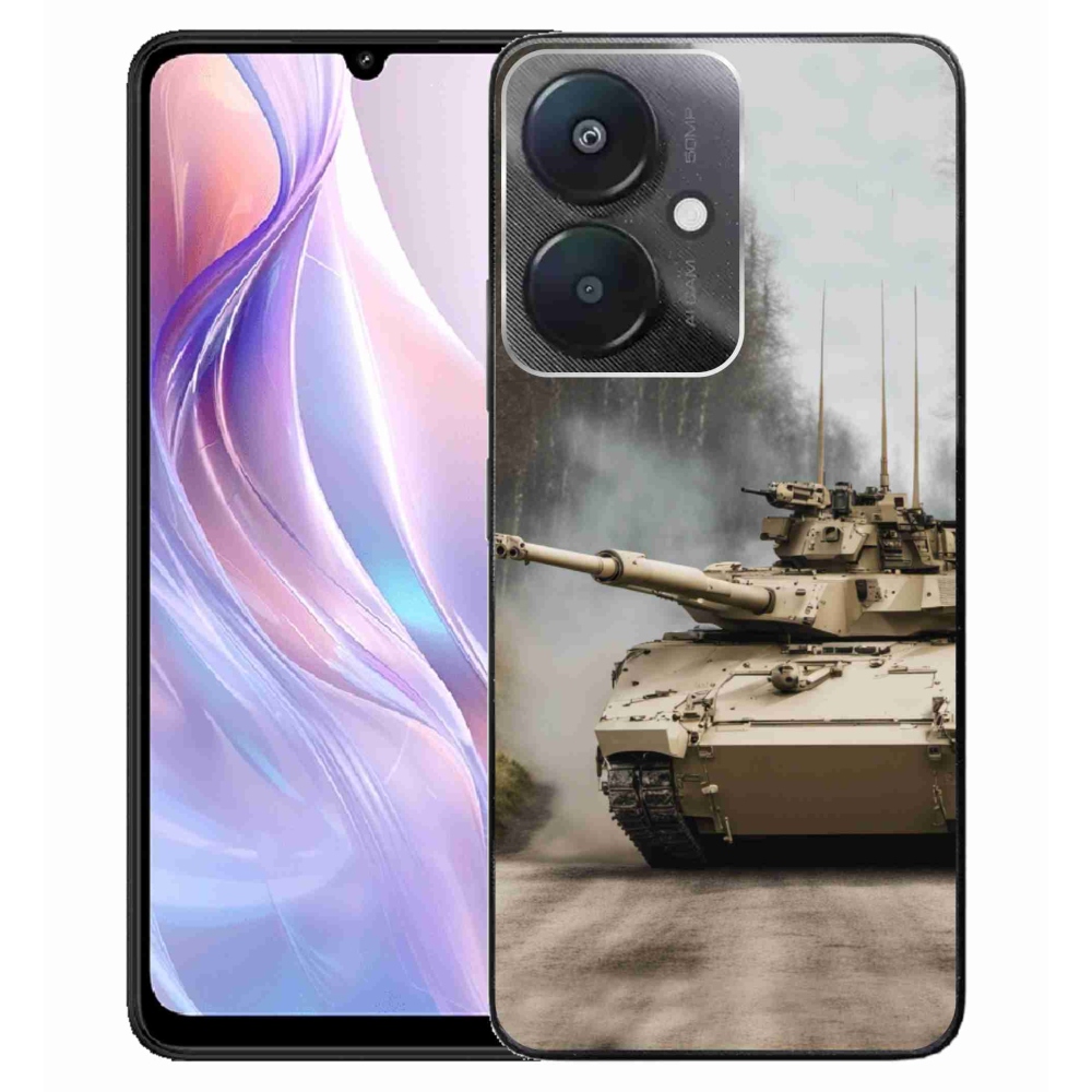 Gelový kryt mmCase na Xiaomi Redmi 13C 5G - tank 1