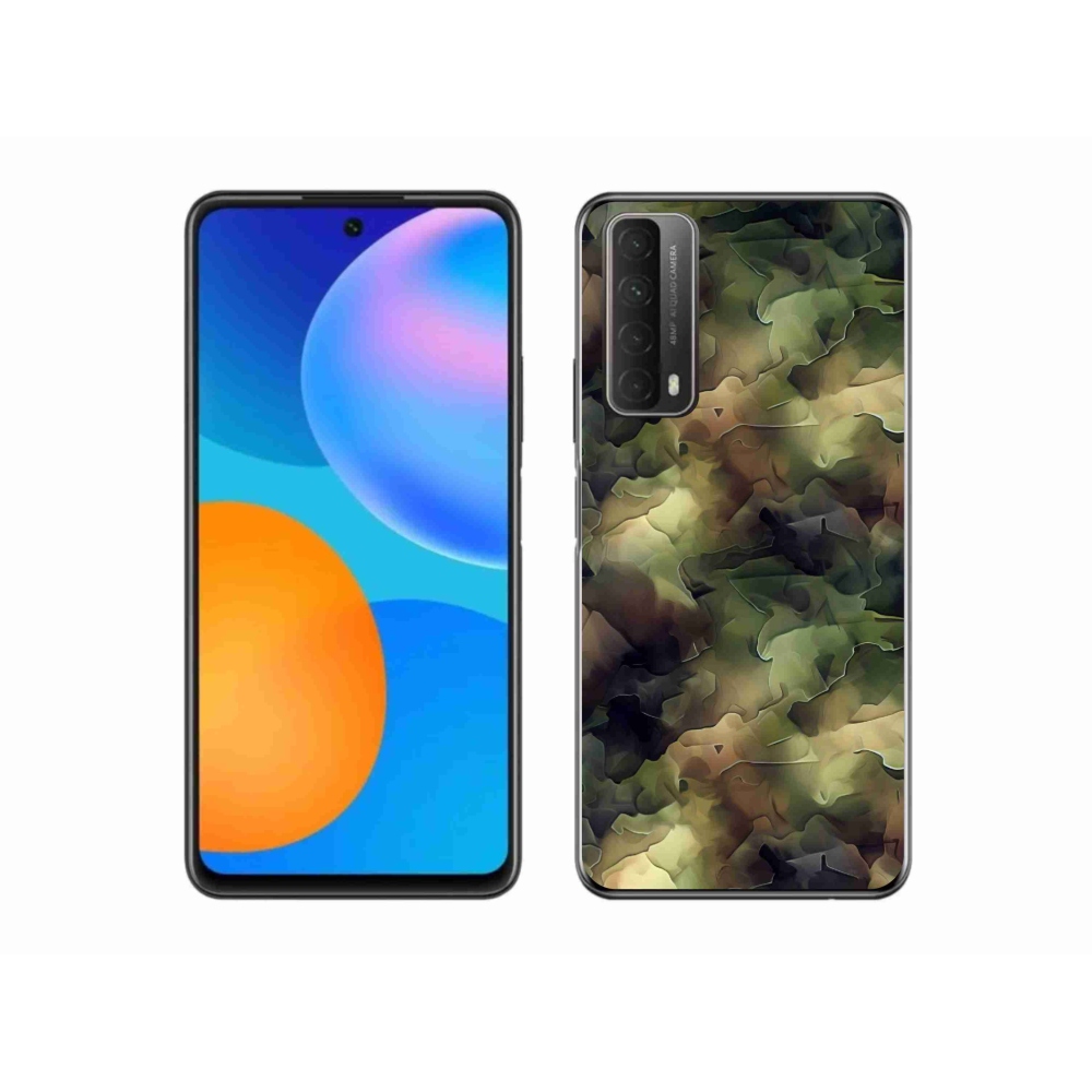 Gelový kryt mmCase na Huawei P Smart (2021) - maskáčový vzor 10