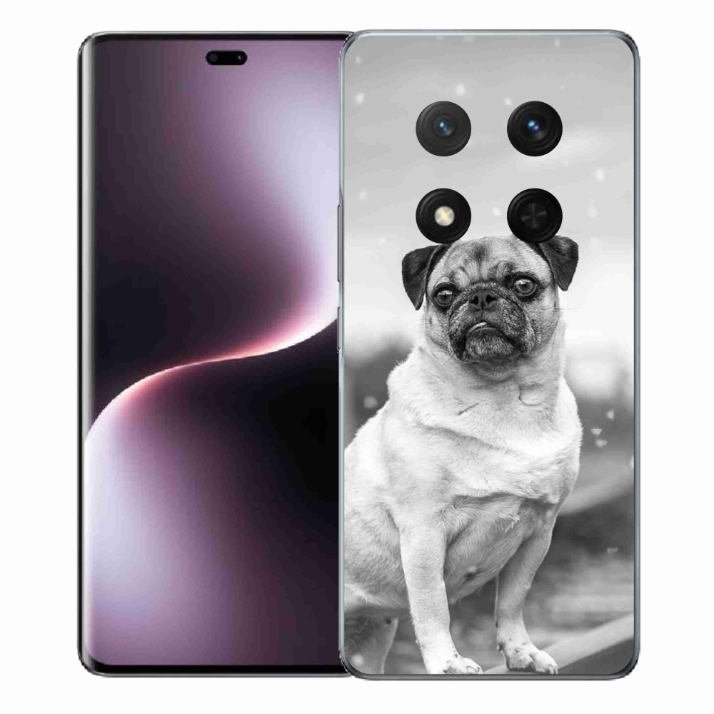 Gelový kryt mmCase na Honor Magic 7 Lite 5G - mops