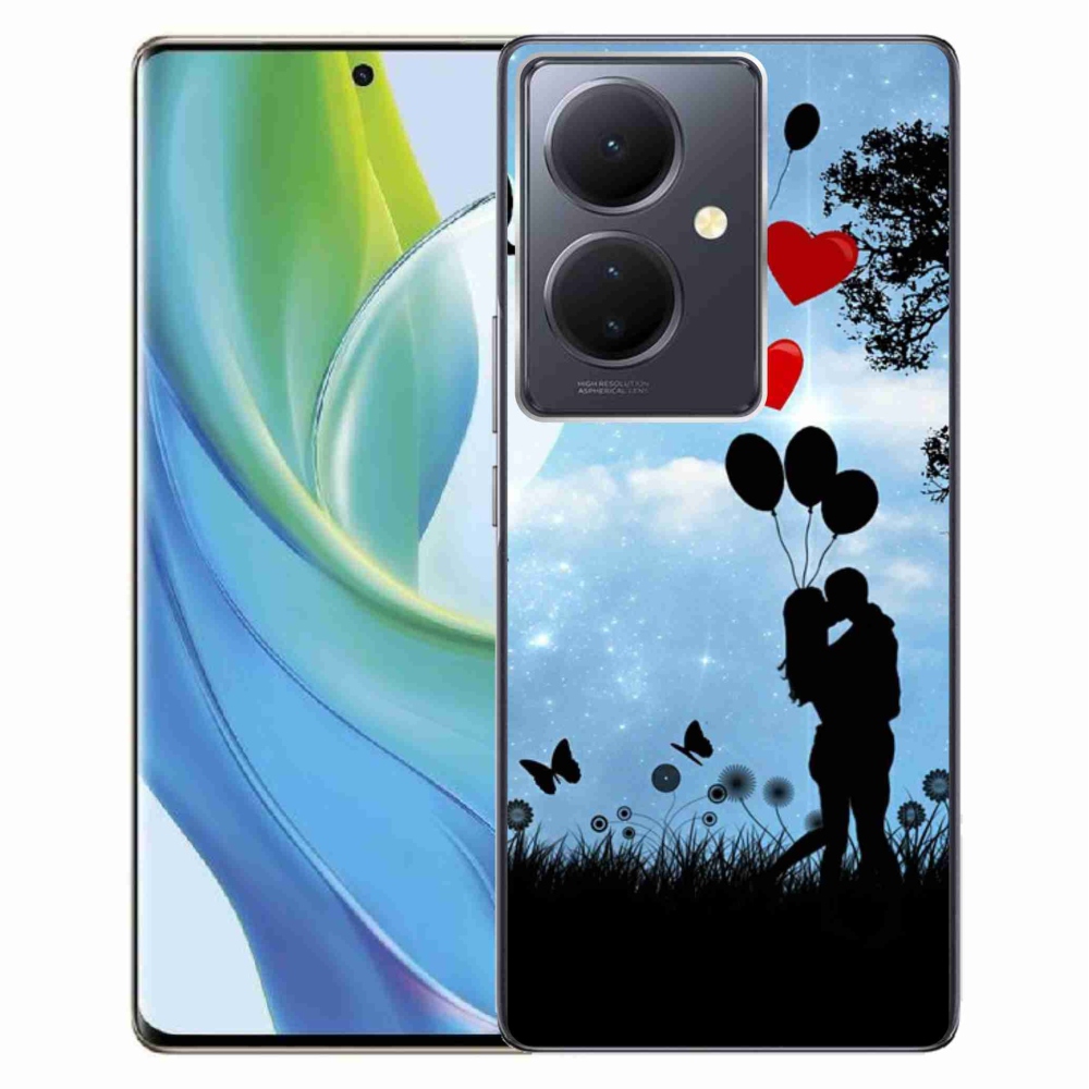 Gelový obal mmCase na Vivo V29 Lite 5G - zamilovaný pár