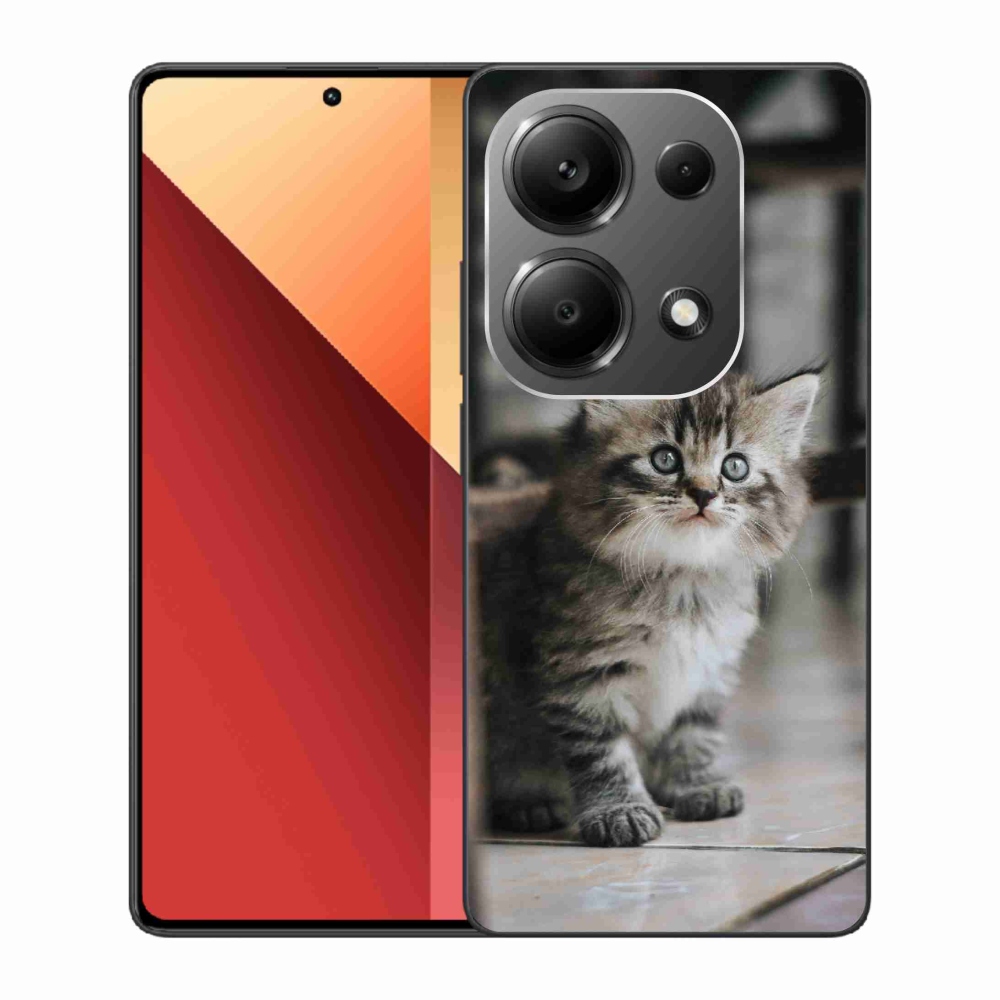 Gelový kryt mmCase na Xiaomi Redmi Note 13 Pro 4G/Poco M6 Pro - koťátko