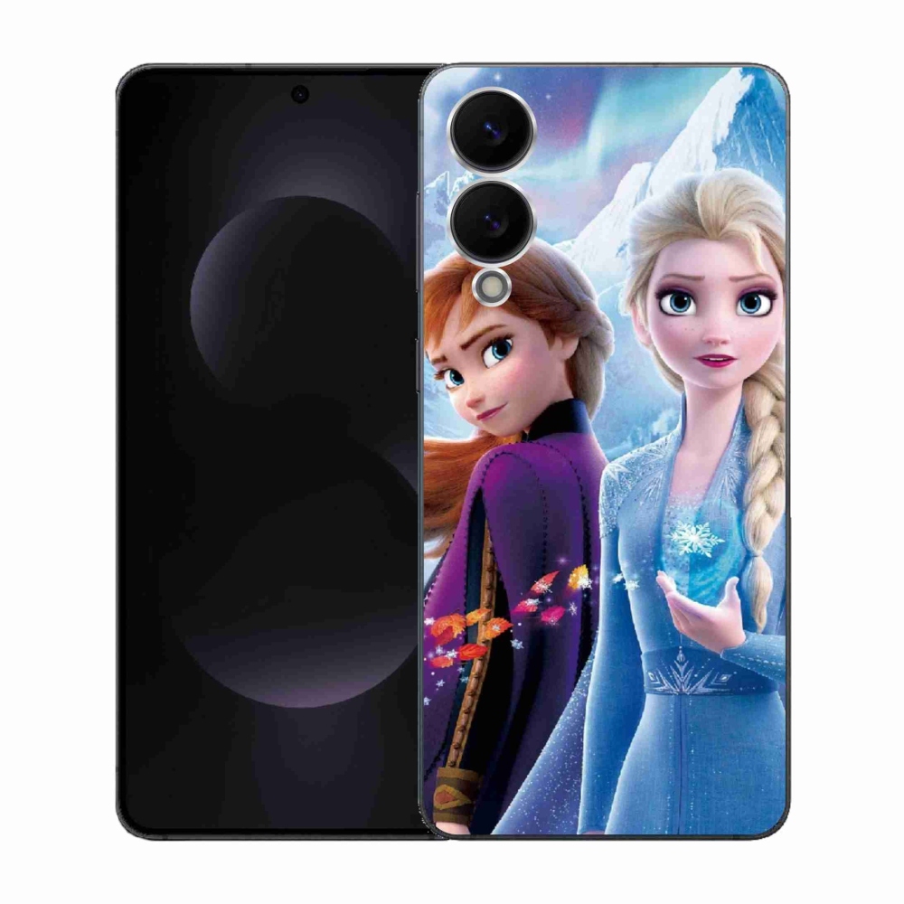 Gelový kryt mmCase na Samsung Galaxy S25 Edge - ledové království 3