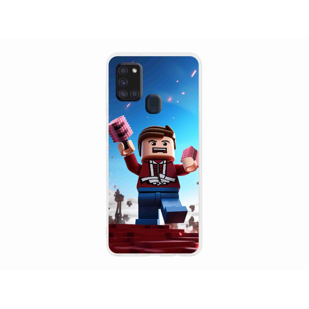 Gelový kryt mmCase na Samsung Galaxy A21s - roblox 2