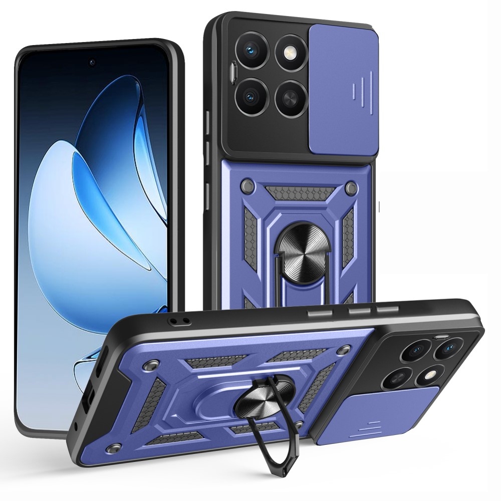 Slide odolný kryt na Honor X8c - modrý
