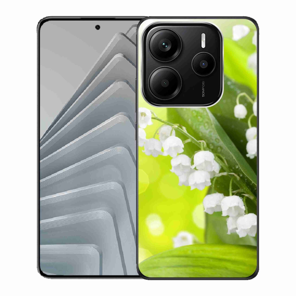 Gelový kryt mmCase na Xiaomi Redmi Note 14 5G - konvalinka