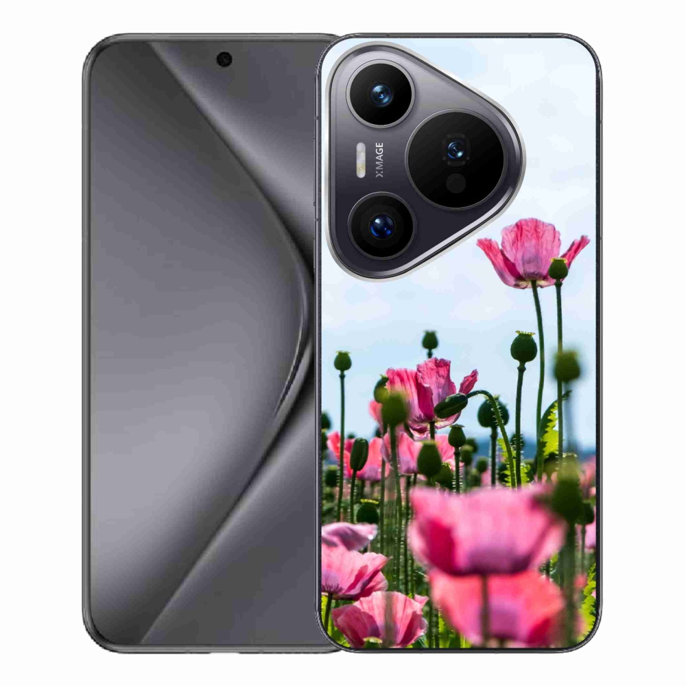 Gelový kryt mmCase na Huawei Pura 70 Pro - vlčí mák