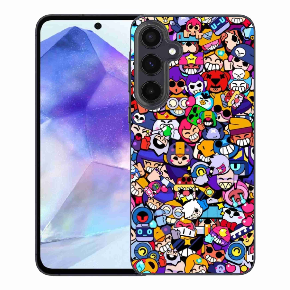 Gelový kryt mmCase na Samsung Galaxy A55 5G - brawl stars 2