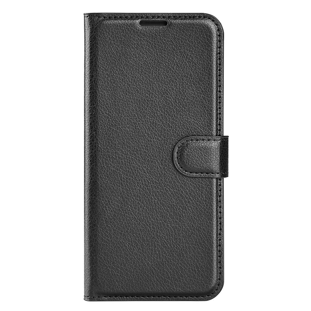 Litchi knížkové pouzdro na Xiaomi 14T Pro - černé
