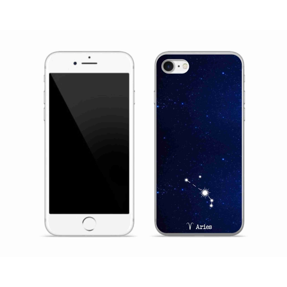 Gelový kryt mmCase na iPhone SE (2022) - souhvězdí Berana