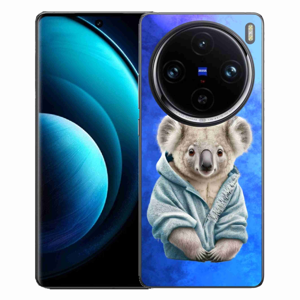 Gelový kryt mmCase na Vivo X100 Pro 5G - koala ve svetru
