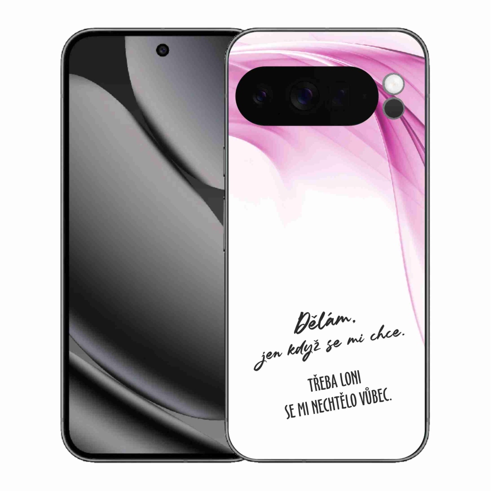 Gelový kryt mmCase na Google Pixel 10 Pro XL - vtipný text 12 bílé pozadí