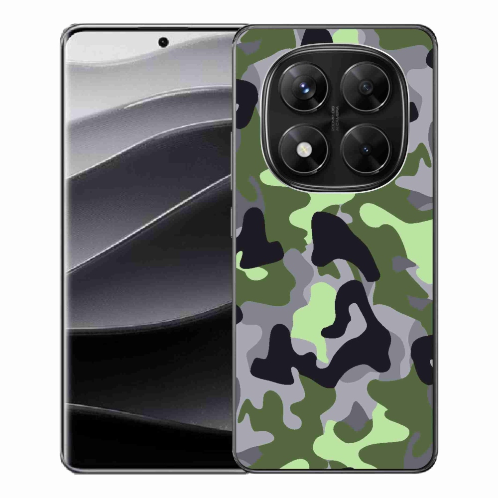 Gelový kryt mmCase na Xiaomi Redmi Note 14 Pro 5G/Poco X7 5G - maskáčový vzor 7