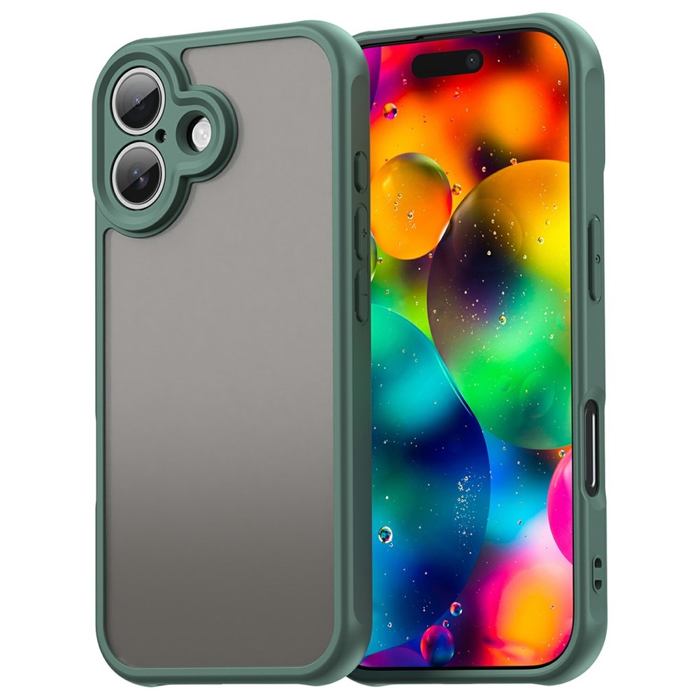 Proof gelový obal s pevnými zády na iPhone 17 - zelený