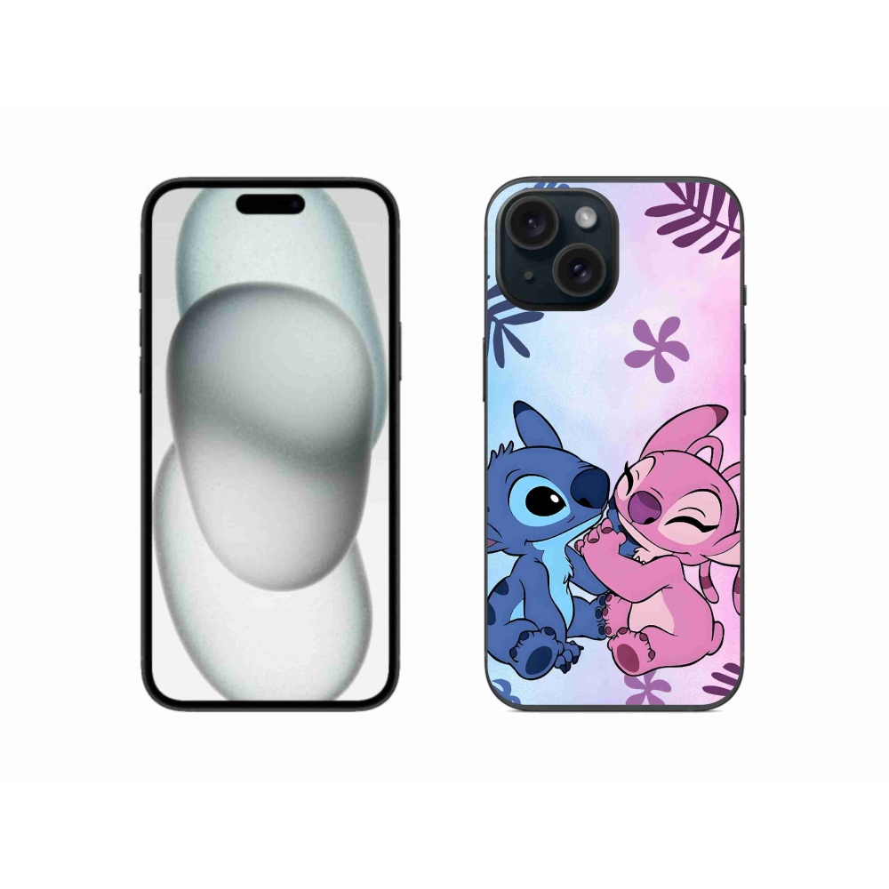 Gelový kryt mmCase na iPhone 15 - stitch 2