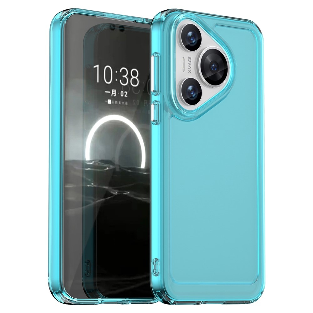 Candy gelový obal na Huawei Pura 70 - světlemodrý